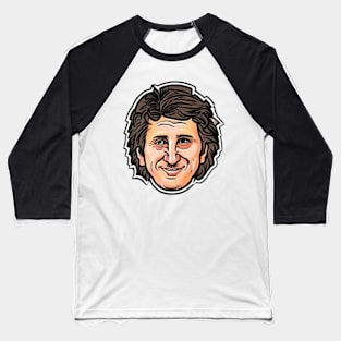 Coach Mike Leach Sticker Baseball T-Shirt